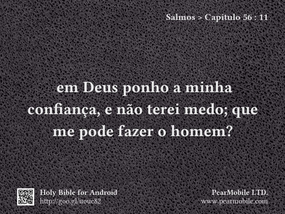 Salmos, Capítulo 56:11